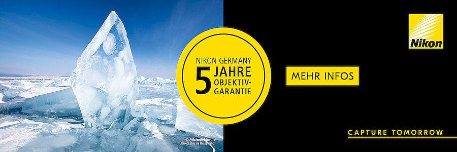 Nikon Objektive 5 Jahre Garantie