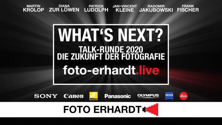 foto-erhardt.live - Talk-Runde 2020: What's next? Die Zukunft der Fotografie