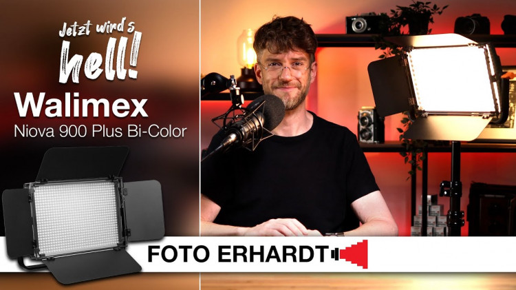 Vorgestellt: Die Walimex Niova 900 Plus Bi-Color LED-Flächenleuchte