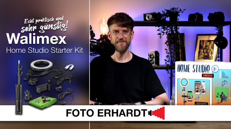 Echt praktisch und super günstig: Das Walimex Home Studio Starter Kit