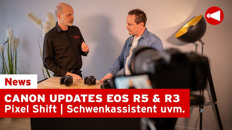 Canon Firmware-Updates EOS R5 & EOS R3