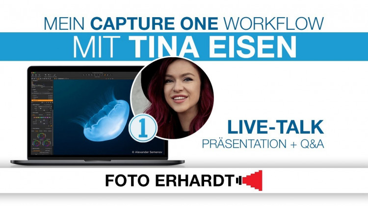 LIVE: Mein Capture One Workflow - mit Tina Eisen